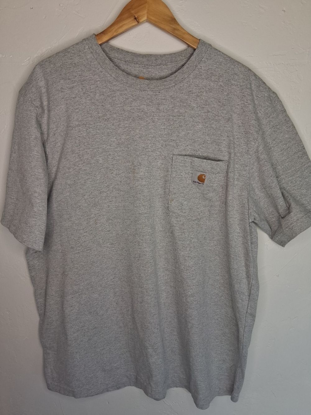 Carhartt Men’s XL Gray Pocket T-Shirt Original Fit Workwear
Size Xl Workcorp